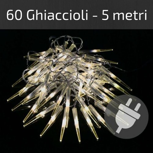 Ghiaccioli luminosi natalizi - luminosi,