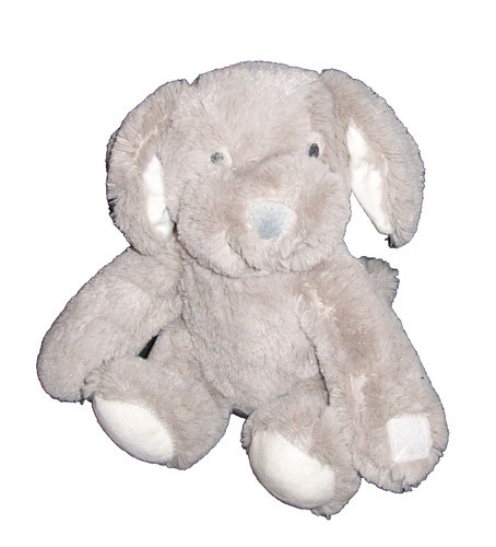 Peluche cane cucciolo marrone