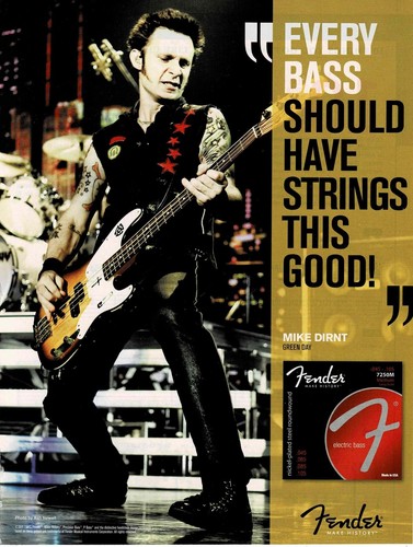 Mike dirnt green day - green,