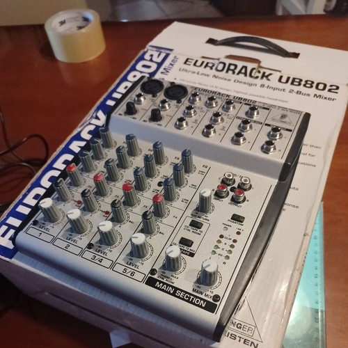 Mixer behringer eurorack ub802 - behringer,