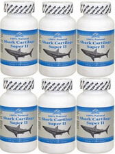 6 bottles %100 Natural Shark