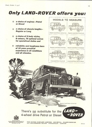 Original 1958 advert - original, for