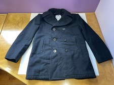  Cappotto Pea US Navy nero