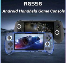 ANBERNIC RG556 Console 5.48' AMOLED Screen Android 13 128G 4K Game + Cuffie