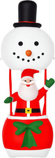 Babbo Natale Gonfiabile Su