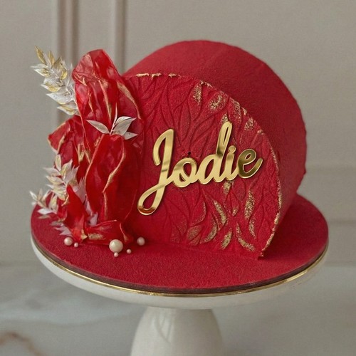Charm torta acrilico - charm,