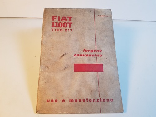 Manuale libretto uso