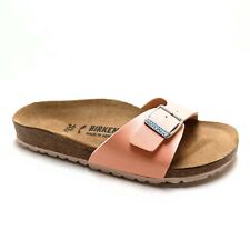 BIRKENSTOCK DONNA MADRID 1021510 GRACEFUL CORAL ROSA CIABATTE SANDALI SUGHERO