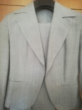 Tailleur Pantalone Donna Elegante Celeste, Tg 38/40