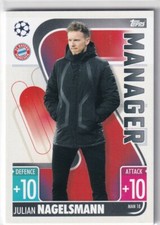 Topps Match Attax Champions League Extra 21/22 MAN 18 Julian Nagelsmann Manager
