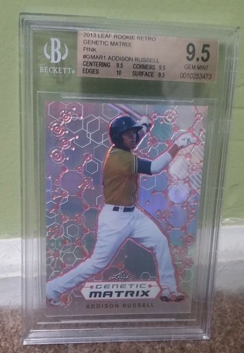 Addison russell 2013 leaf - russell,