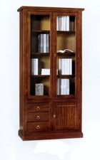 LIBRERIA 2 ANTE VETRO CASSETTI FIN. NOCExINGRESSO STUDIO SOGGIORNO CAMERETTA 388