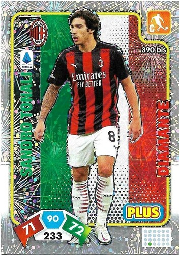 Tonali card diamante milan - tonali,