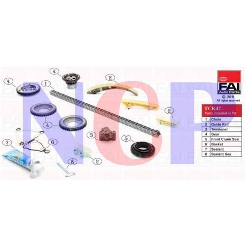 Kit catena distribuzione - kit,