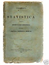 ELEMENTI DI STATISTICA di