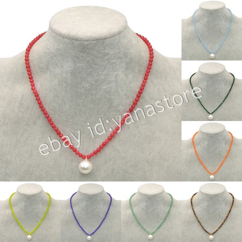 Collana ciondolo perla