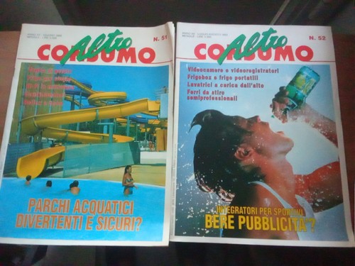 Altroconsumo 1989 gelati - altroconsumo,