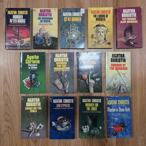 Agatha christie dell paperback - agatha,