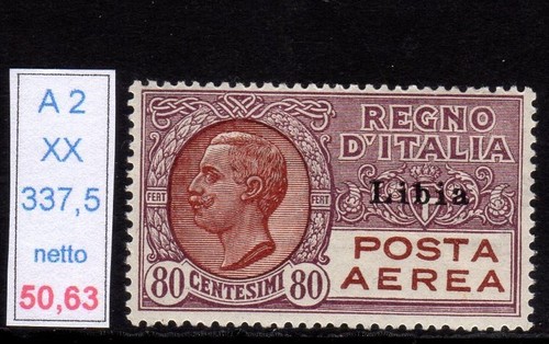 Libia posta aerea - , effige