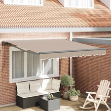 Tenda da Sole Retrattile solare esterno Ombra per Balcone Protettiva UV vidaXL