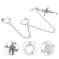 1PZ Senza Foro Orecchio