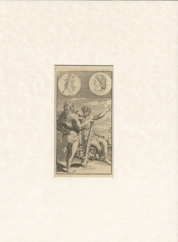 Ercole incisione bulino su - bulino,
