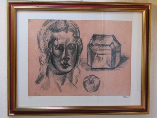 Litografia pablo picasso - picasso, in