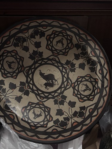 Grande piatto decorativo - piatto,