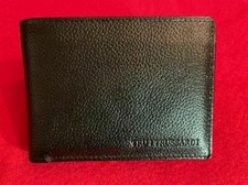 PORTAFOGLI UOMO TRUSSARDI IN PELLE NERO