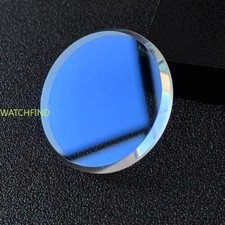 Orologio AR blu piatto vetro