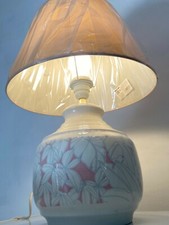 Lume Lampada Abat Jour in ceramica di capodimonte mai usata come nuova 