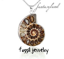 collana ciondolo ammonite