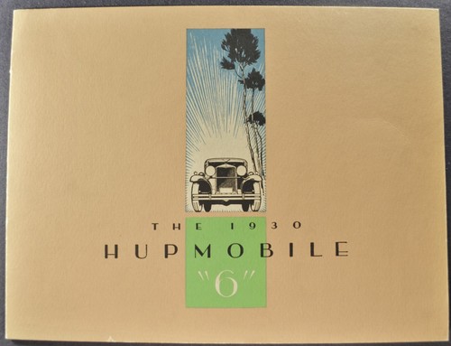 Hupmobile 1930 sei cataloghi