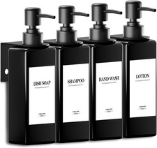 4 Pezzi Dispenser Sapone