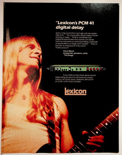 Lexicon pcm digital delay - pcm,