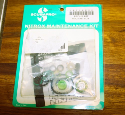 Scubapro mk25 nitrox service - mk25,