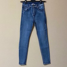 Rossodisera Jeans Skinny Slim Blu Casual Streetwear Basic Made in Italy