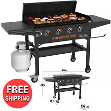 The Original Griglia a Propano 4 Fuochi 36" con Coperchio Rigido | Griglia Facile da Usare