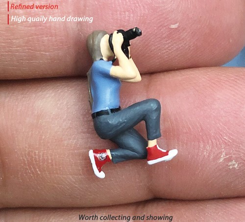 Painted figure model - painted,
