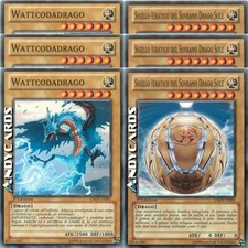 3x WATTCODADRAGO 3x SIGILLO IERATICO DEL SOVRANO DRAGO SOLE • GAOV IT001 IT002