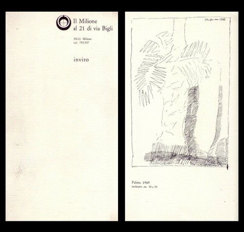 Invito mostra alfredo chighine - mostra,