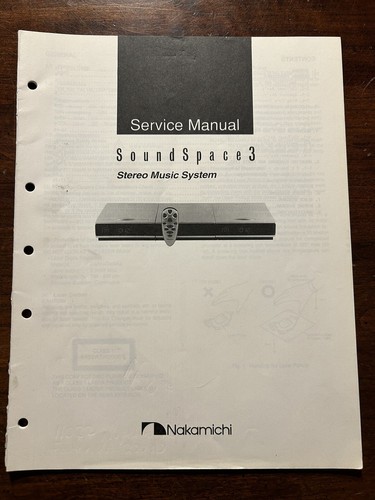 Nakamichi soundspace 3 - 3, ss-3