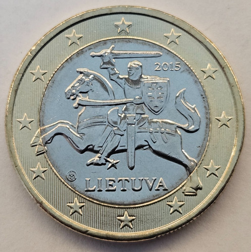 Moneta euro lituania 2015 - 1,