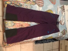 MAMMUT DRYtech AJUNGILAK OTI Pantaloni Sci Donna Viola Ski Trousers Fr40 It42