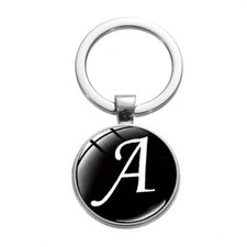 Portachiavi con anello lettere