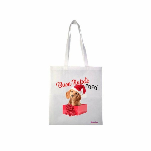Borsa poliestere 36x40 scritta - 36x40,