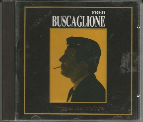 Fred buscaglione raro cd - buscaglione,