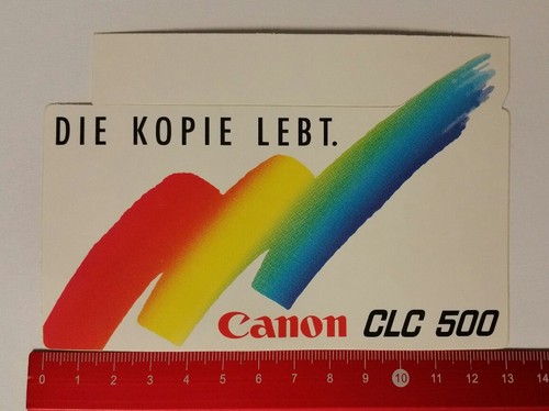 Adesivo sticker canon - clc, 500