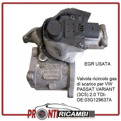03g129637a valvola ricircolo - valvola,