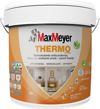 MaxMeyer PITTURA PER INTERNI TERMICA PLUS BIANCO antimuffa anticondensa 10Litri